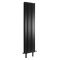 Radiateur vertical design – Noir – Avec pieds – Tailles multiples - Vitality