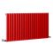 Radiateur design horizontal – 63, 5 cm – Rouge – Choix de largeurs - Vitality