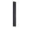 Radiateur design électrique vertical - Noir – 160 cm x 23,6 cm x 7,8 cm – Avec thermostat Wi-Fi – Vitality