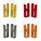 Pieds de radiateur pour les radiateurs design – Choix de finitions (finition vive) – Vitality