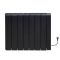 Radiateur à inertie sèche céramique - 2000W - Sur prise – Gris noir – 57 cm x 71,4 cm - Kera - ECOSO par Hudson Reed