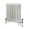 Radiateur en fonte rétro – 66 cm – Blanc ancien – Tailles multiples – Victoria