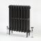 Radiateur en fonte rétro – 66 cm – Noir – Tailles multiples – Victoria