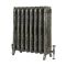 Radiateur fonte fleuri - 76,8 cm – Laiton antique – Tailles multiples - Charlotte