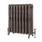 Radiateur fonte fleuri – 76,8 cm – Cuivre antique – Tailles multiples – Charlotte