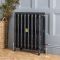 Radiateur fonte – 76,8 cm – Noir – Tailles multiples - Charlotte