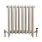 Radiateur fonte à colonnes ovales – 76 cm – Blanc ancien – Tailles multiples - Erté