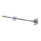 Support mural droit pour radiateur fonte -Finition acier