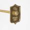 Support mural pour radiateur fonte – Laiton brut