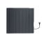 Radiateur électrique intelligent à énergie sèche – Anthracite - Sur prise - 1200W - 53,3 cm x 73,3 cm - Virtus