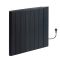 Radiateur électrique intelligent à énergie sèche – Noir - Sur prise - 1200W - 53,3 cm x 73,3 cm - Virtus