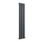 Radiateur vertical électrique – 178,4 cm x 35,4 cm (double rangs) – Anthracite - Choix de thermostat Wi-Fi - Vitality Ardus