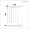 Radiateur électrique intelligent à énergie sèche – Anthracite - 900W  - 53,3 cm x 59,5 cm - Virtus