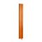 Radiateur électrique design vertical - Orange (Sunset Orange) - Choix de largeur, thermostat et cache-câble - Vitality