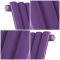 Radiateur électrique design horizontal - Violet (Lush Purple) - Choix de largeur, thermostat et cache-câble - Vitality