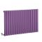 Radiateur électrique design horizontal - Violet (Lush Purple) - Choix de largeur, thermostat et cache-câble - Vitality