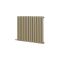 Radiateur électrique design horizontal - Brun (Elk Brown) - Choix de largeur, thermostat et cache-câble - Vitality