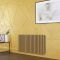 Radiateur électrique design horizontal - Jaune (Autumn Yellow) - Choix de largeur, thermostat et cache-câble - Vitality