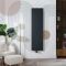 Radiateur électrique design plat – Vertical – 180 cm – Choix de tailles, de finitions et de thermostat Wi – Fi et options de câblage ou sur prise – Ria – ECOSO par Hudson Reed