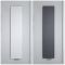 Radiateur design plat vertical – 180 cm – Choix de tailles et de finitions - Rubi
