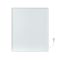 Radiateur Infrarouge - Panneau chauffant électrique intelligent - Avec cadre – Blanc – 1200W - 100,5 cm x 119,5 cm – Teplo