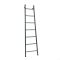 Sèche-serviettes échelle à poser – Anthracite – 180 cm x 50 cm - Indus