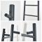 Sèche-serviettes échelle à poser – Anthracite – 180 cm x 50 cm - Indus