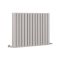 Radiateur design horizontal 63,5 cm x 82,6 cm – Gris clair – Vitality