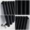 Radiateur design vertical - Noir - 160 cm x 35,4 cm – Savy