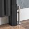 Pieds de radiateur pour radiateurs design Vitality – Noir – Vitality