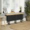 Radiateur horizontal style fonte avec banc – Anthracite – 48 cm x 120 cm - Windsor Bench