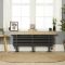 Radiateur horizontal style fonte avec banc – Anthracite – 48 cm x 120 cm - Windsor Bench