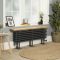 Radiateur horizontal style fonte avec banc – Anthracite – Choix de largeurs – Windsor Bench