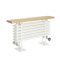 Radiateur horizontal style fonte avec banc – Blanc – 48 cm x 85 cm - Windsor Bench