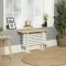 Radiateur horizontal style fonte avec banc – Blanc – 48 cm x 85 cm - Windsor Bench