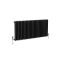 Radiateur style fonte horizontal - Triple rangs - Noir (Midnight Black) - Choix de tailles - Windsor