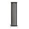 Radiateur style fonte vertical - Triple rangs - Noir (Midnight Black) - Choix de tailles - Windsor
