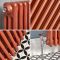 Radiateur rétro horizontal à triple rangs – Cuivre métallisé – Choix de tailles - Windsor