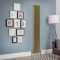 Radiateur vertical rétro à triple rangs – 180 cm – Laiton naturel – Choix de tailles – Windsor
