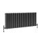 Radiateur horizontal rétro à triple rangs – Étain – Choix de tailles – Windsor