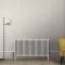 Pieds de radiateur pour les radiateurs style fonte à triple colonnes – Blanc (Pearl White) - Windsor