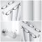Radiateur design vertical aluminium – Blanc – 180 cm – Choix de tailles - Vitality Air