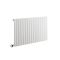 Radiateur design plat électrique horizontal – Blanc – 63,5 cm x 100 cm  – Câblé – Sloane – ECOSO par Hudson Reed