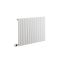Radiateur design plat électrique horizontal – Blanc – 63,5 cm x 82,6 cm  – Câblé – Sloane – ECOSO par Hudson Reed
