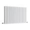 Radiateur design horizontal  – Blanc – Colonnes plates - Choix de tailles – Sloane