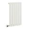 Radiateur design électrique horizontal - Blanc - 63,5 cm x 42 cm x 4,6 cm - Delta – ECOSO par Hudson Reed