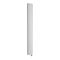 Radiateur électrique design vertical – Blanc – Choix de tailles et de thermostats – Options de branchement et de câblage – Vitality