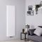 Radiateur design vertical en aluminium – Blanc – Tailles multiples - Aurora