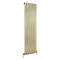 Radiateur vertical design à panneau plat – Or satiné – 160 cm x 45 cm – Elizabeth