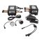 Kit de douche digitale thermostatique avec pommeau encastré et douchette – 2 fonctions – Chromé - Narus